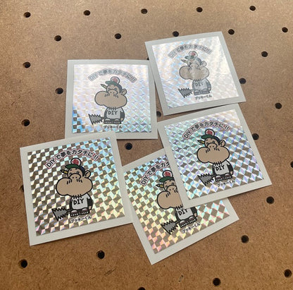 ブッキー君きらきらステッカー（１枚）