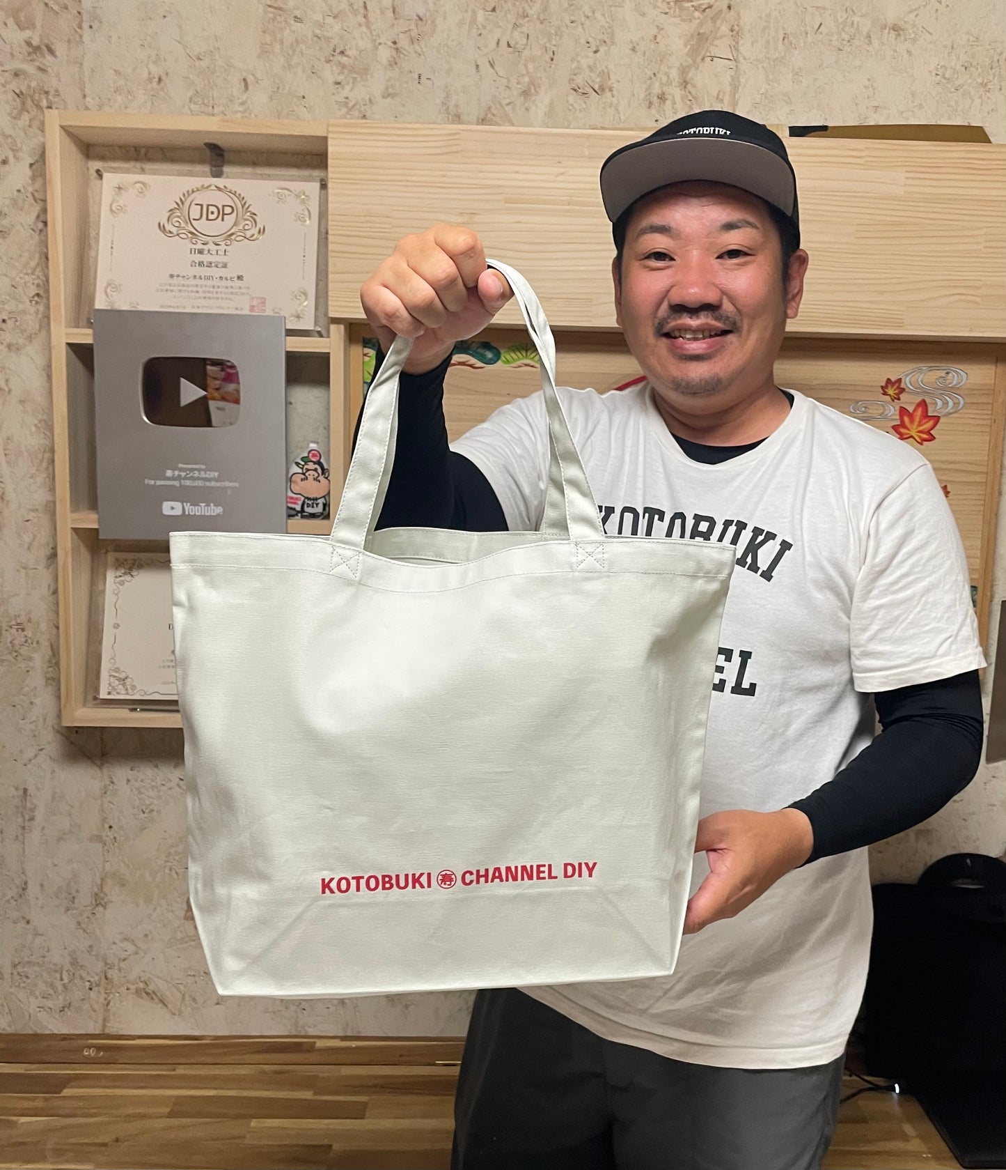 オリジナルエコバッグ（ライトグレー）