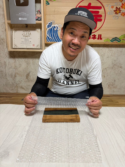 オリジナル無垢×レジンプレート【A】