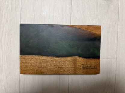 オリジナル無垢×レジンプレート【B】