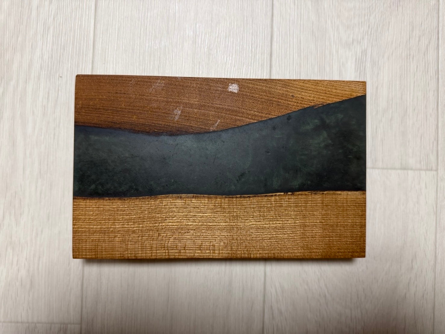 オリジナル無垢×レジンプレート【B】