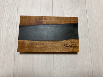 オリジナル無垢×レジンプレート【C】