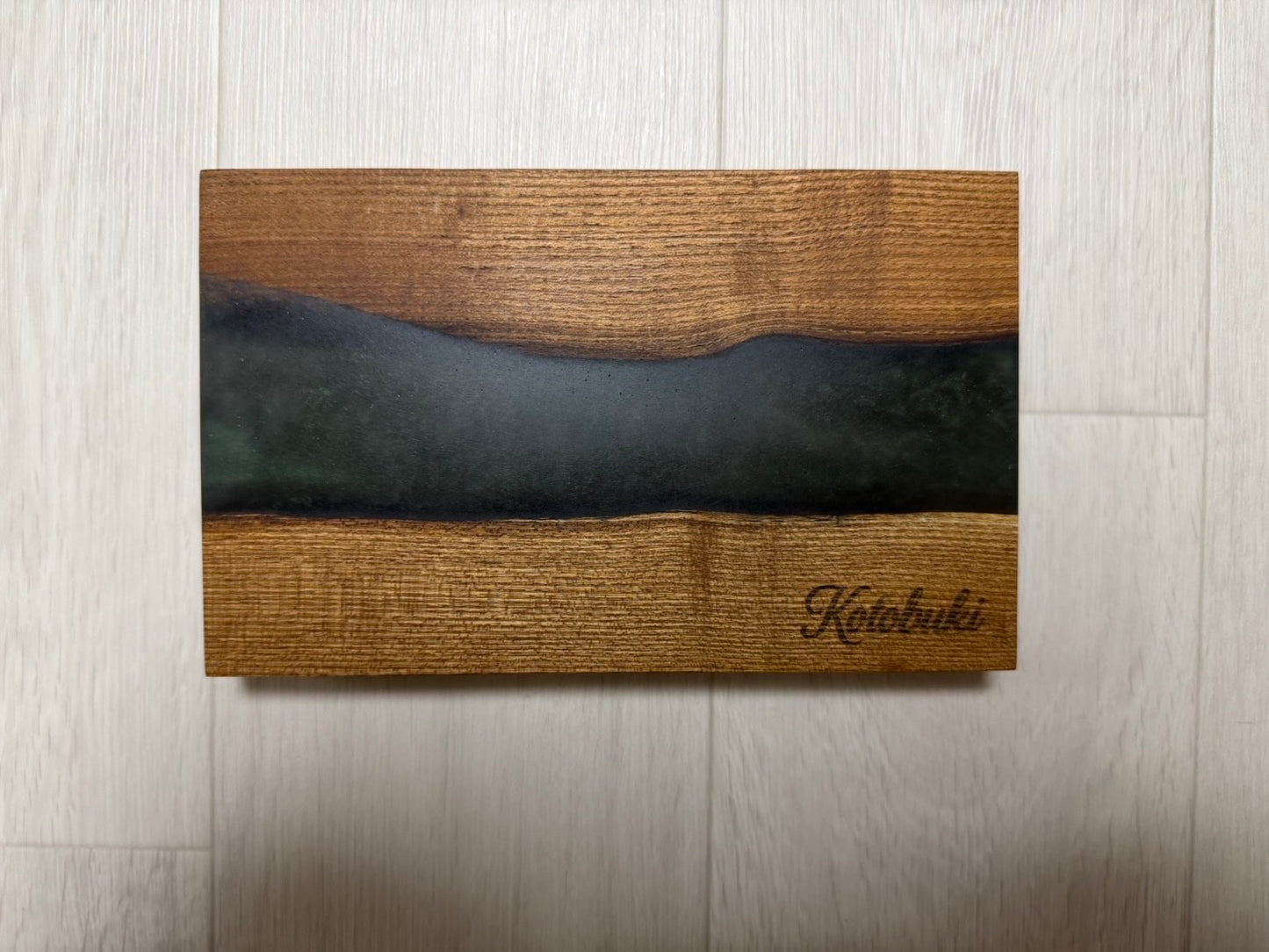 オリジナル無垢×レジンプレート【D】