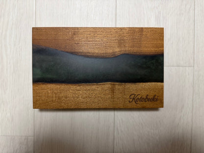 オリジナル無垢×レジンプレート【D】