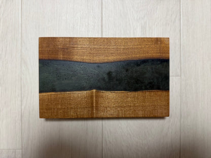 オリジナル無垢×レジンプレート【D】