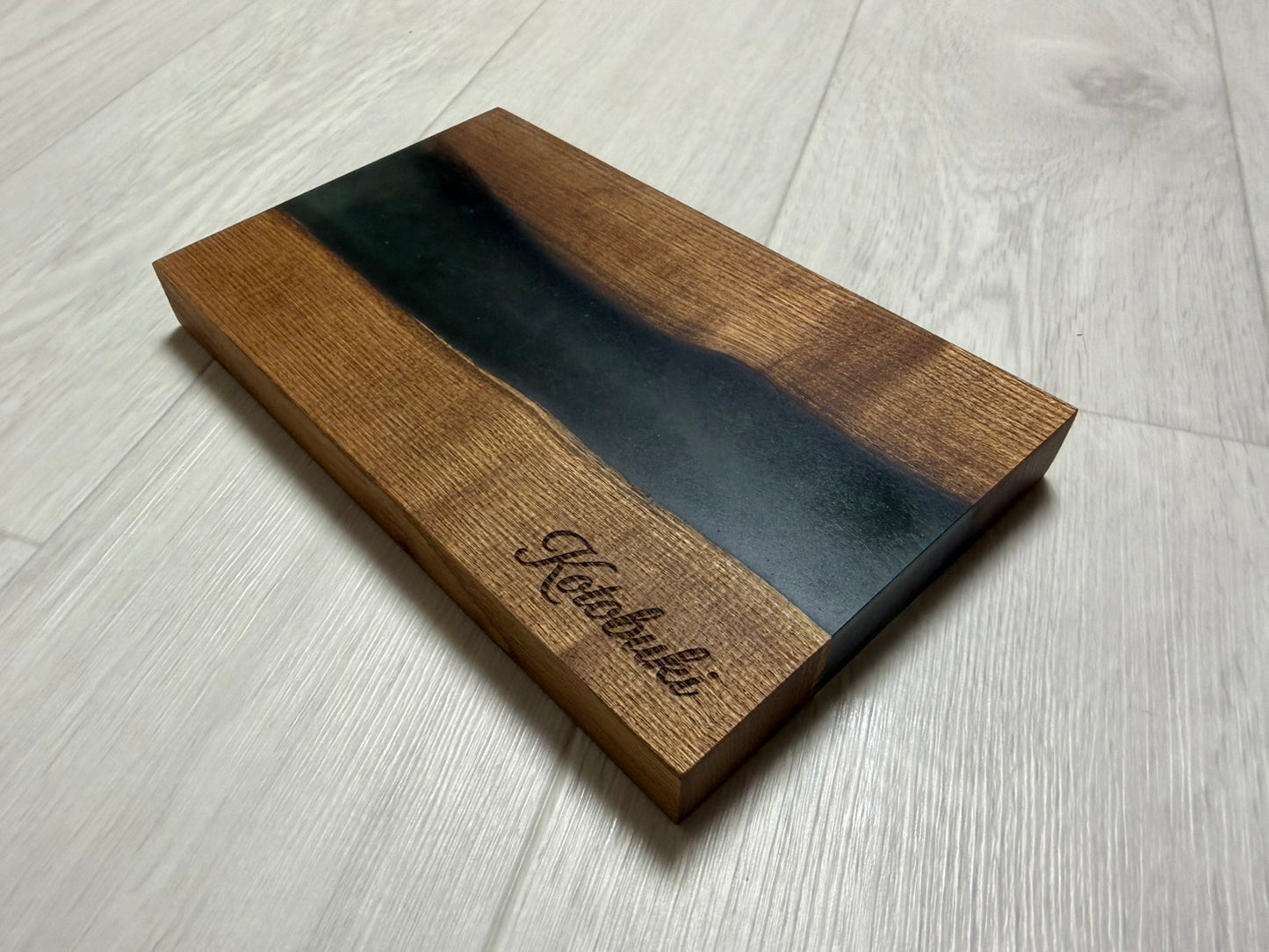 オリジナル無垢×レジンプレート【D】