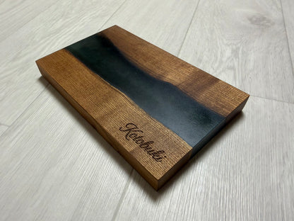 オリジナル無垢×レジンプレート【D】