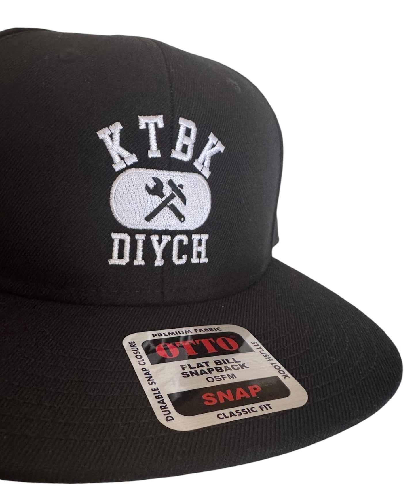 オリジナル刺繡ロゴKTBKキャップ